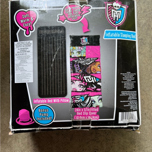 Monster High Inflatable bed!! - Picture 3 of 3